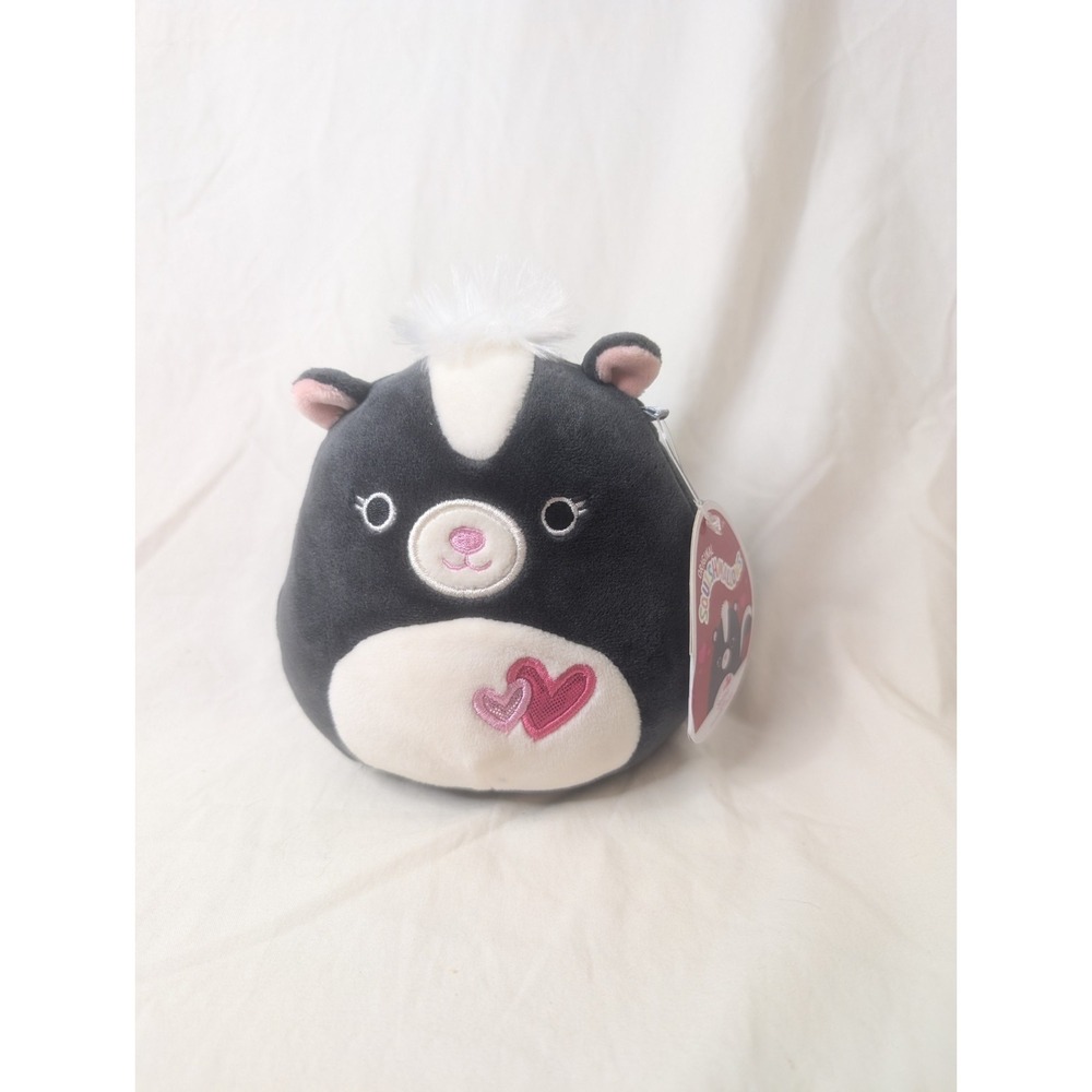 Squishmallows Selma Skunk 5"‎ Valentine's Day Plush Toy With Tag
